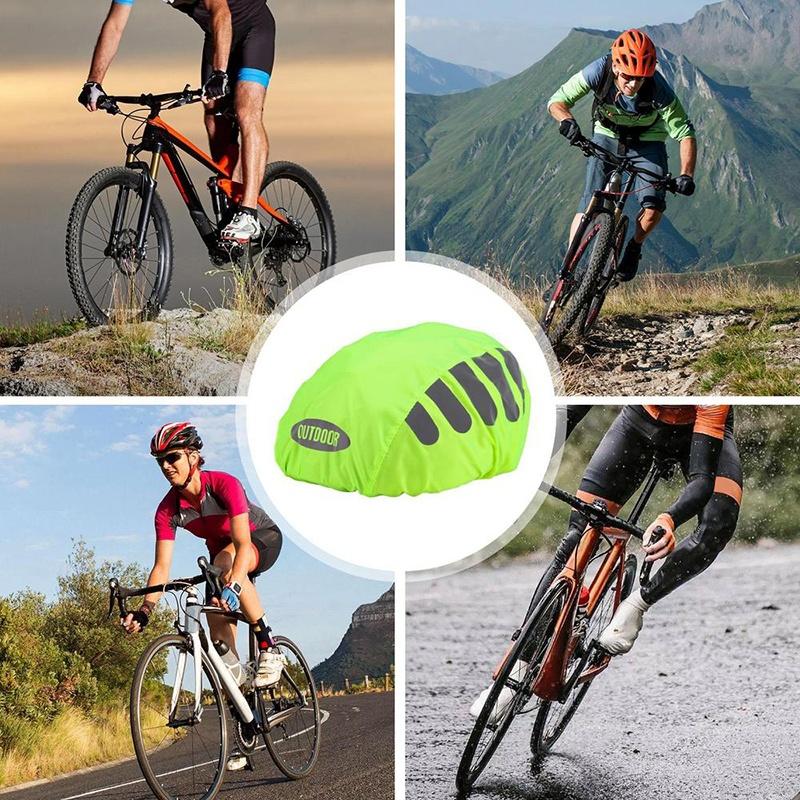 1 Pcs Bike Helmet Rain Cover W - Cycling Gear In Rain のレビューと価格