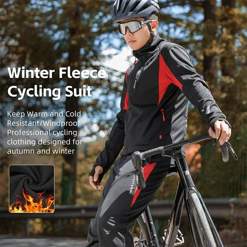 WEST BIKING Men's Winter Cycli - Cycling Gear Women Sale のレビューと価格