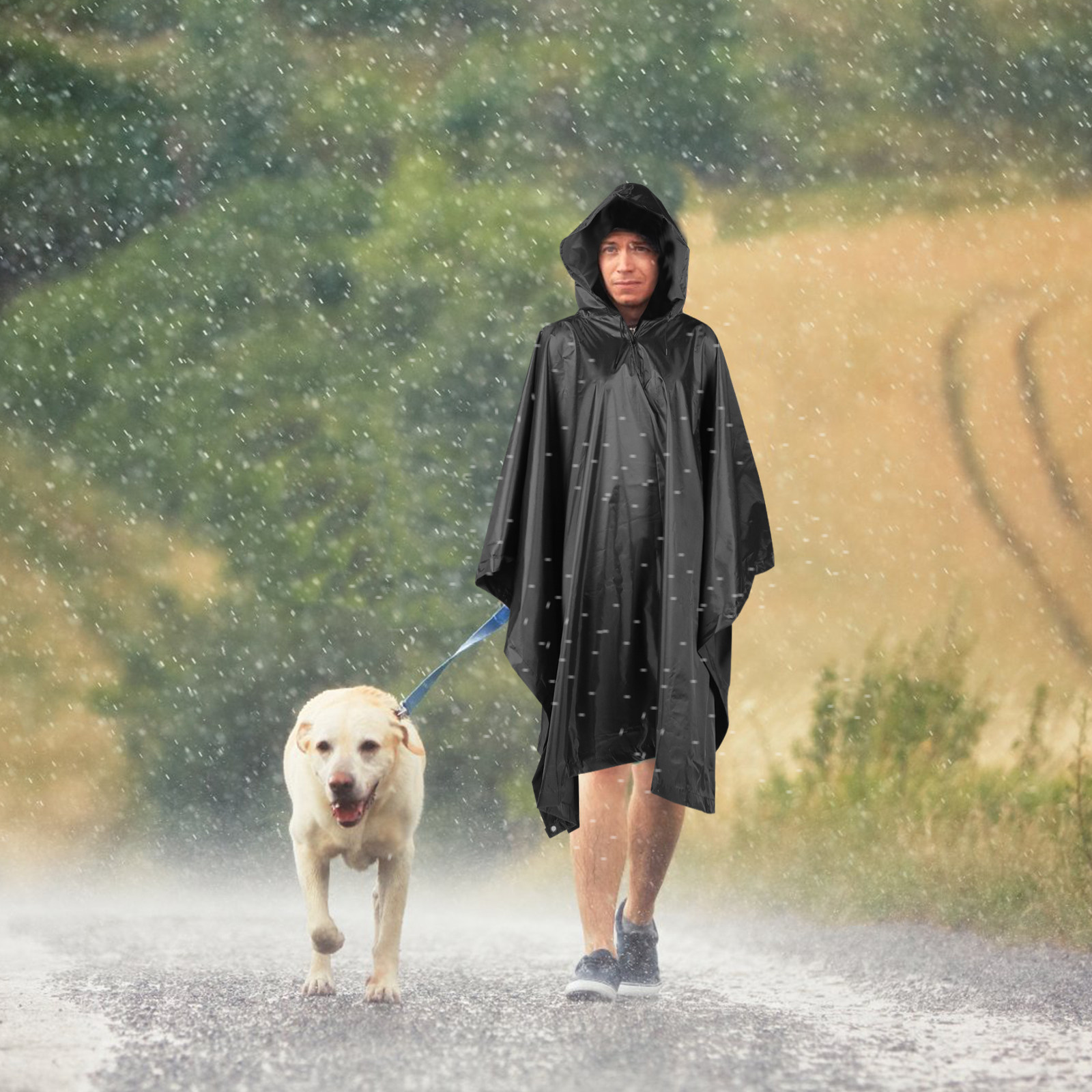 Waterproof Raincoat Hoodie Uni - Cycling Gear In Rain のレビューと価格
