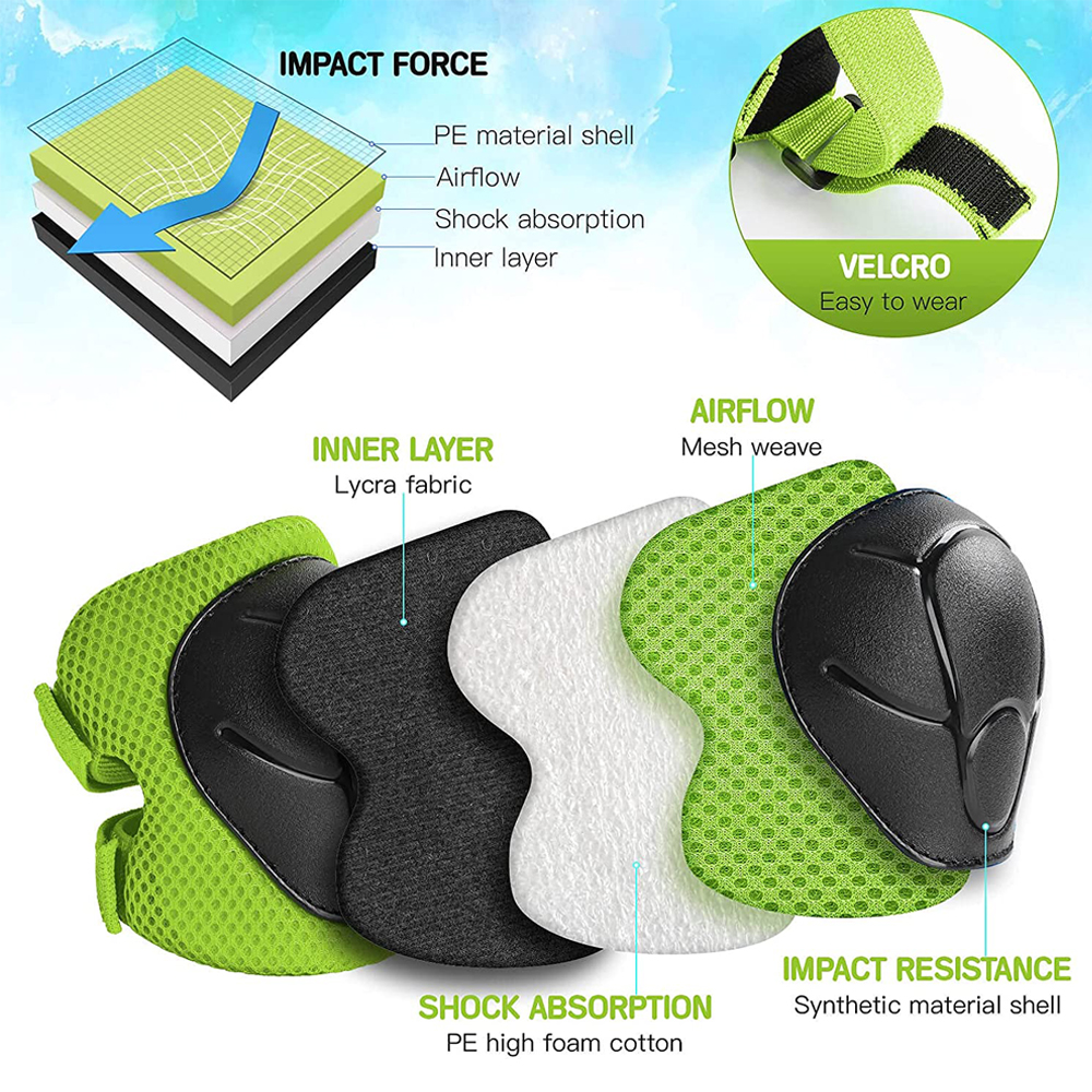 6pcs Protective Gears Set for  - Cycling Safety Gear For Kids のレビューと価格