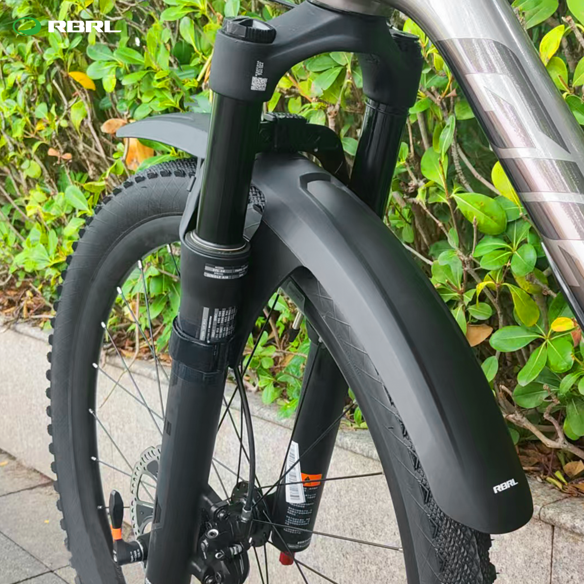 RBRL MTB Front Mudguard Velcro - Bike Fender Set のレビューと価格