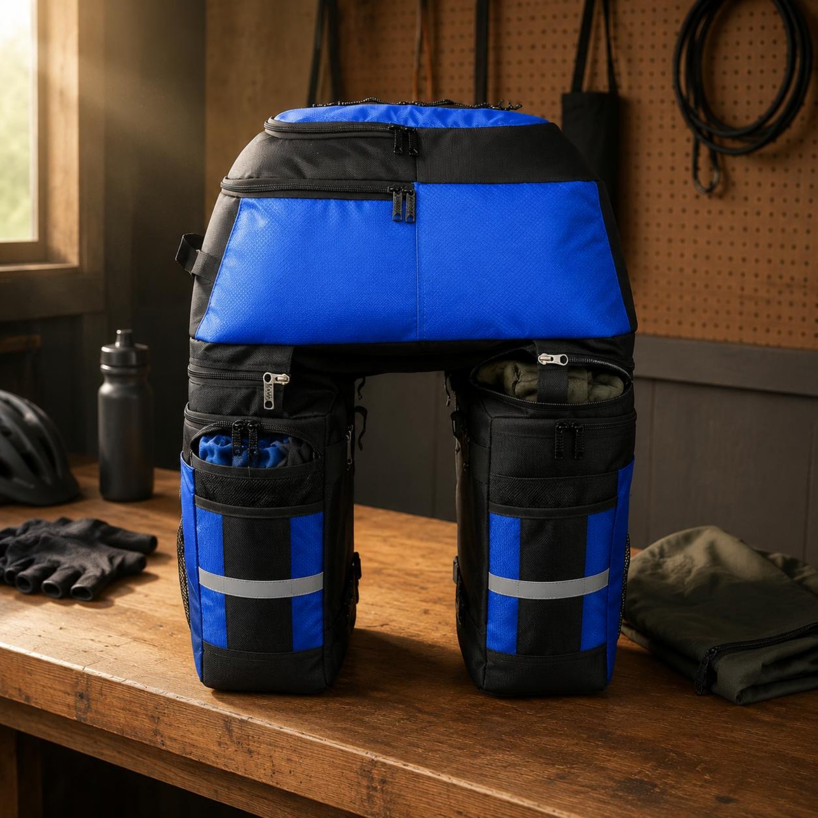 Rear Rack Pannier Bag Rain Cov - Cycling Gear Weather のレビューと価格