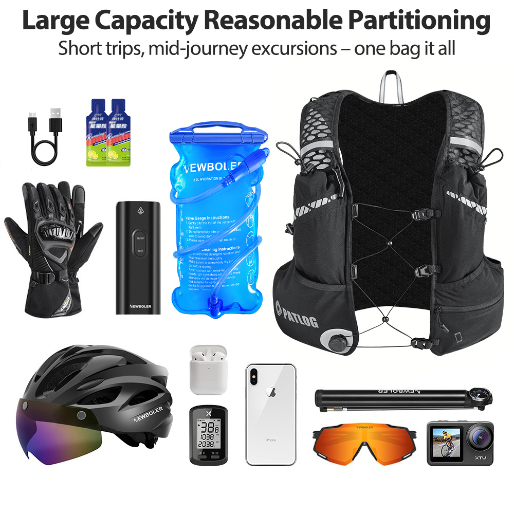 8L Breathable Hydration Vest T - Cycling Gear Organizer のレビューと価格