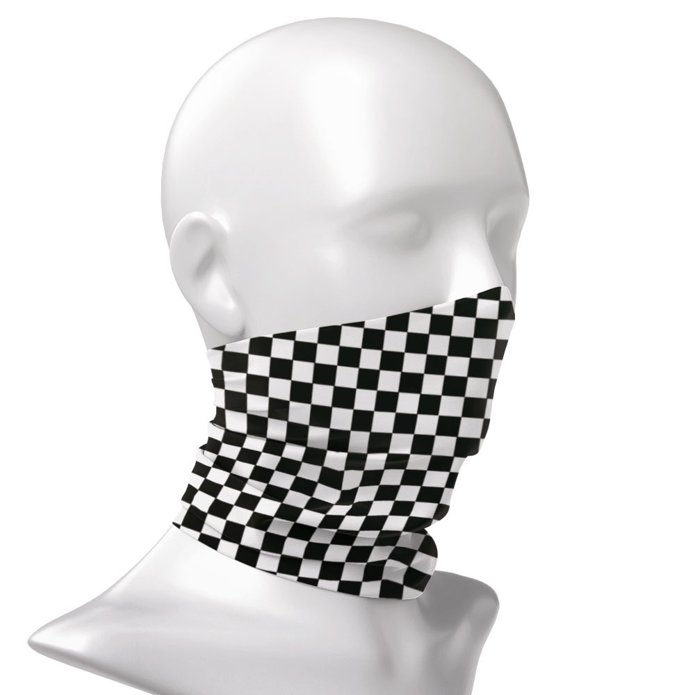 Checkered Ska Printed Headband - Cycling Gear Men のレビューと価格